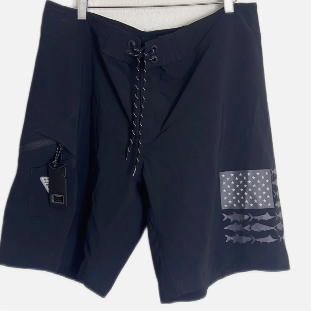 Columbia PFG swim trunks with bottle opener 38
